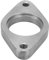 Flangia di Scarico 38mm in Acciaio Inox 2 Bulloni Esterno Flangia Wastegate Misura Universale per Auto Flangia di Scarico Diametro Interno del prodotto: 38mm / 1.5in