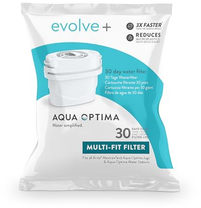 Aqua Optima Single Life Evolve Filtro Brocca Acqua 30 Giorni