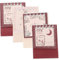 MAGICLULU 4 Stück Kalender-tischdekoration Schreibtisch-stehkalender-dekoration 12-monats-kalender Standkalender 2024 Zarter Tischkalender Tageskalender 2024 Mini Büro Rote Rose Papier