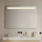Loevschall Venice LED-Badezimmerspiegel mit Beleuchtung, 120x85 cm, MultiWhite-Technologie, Smart Spiegel mit Touch und Schwebeeffekt, verstellbare Farbtemperatur 2200K-6500K, IP44-zertifiziert