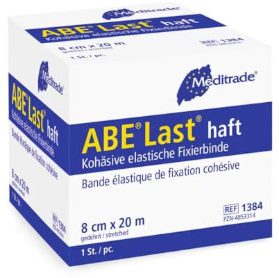 Meditrade ABE® Last® haft Fixierbinde, 6 cm x 20 m | Packung (1 Stück)