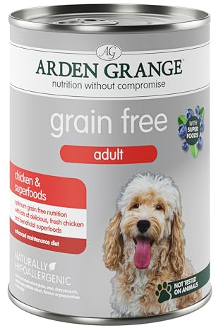 Arden Grange grain free adult chicken & superfoods 6 x 395g