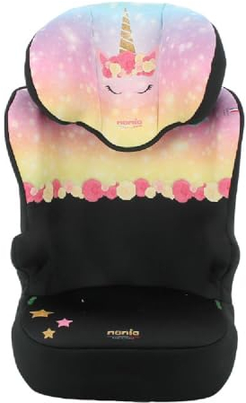 NANIA Sienna Seggiolino auto per bambini di taglia I 100-150 cm-Gruppo 2/3- circa 4-12 anni - Seggiolino con protezione laterale - Poggiatesta regolabile - Portabibite