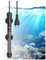 GlowUp Chauffage D'Aquarium 100W, Chauffage en Verre Submersible Température Réglable Chauffe-Aquarium avec Ventouse Thermomètre Intégré Régulateur de Température Externe pour Aquarium 20L-60L