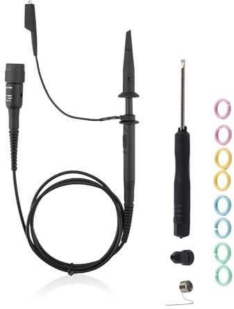 Probe Oscilloscope, IP2220 200MHz Universal Test Lead Kit Oscilloscope Probe Accessories Oscilloscope Scope Probe for Electrical or Lab Electric Testing