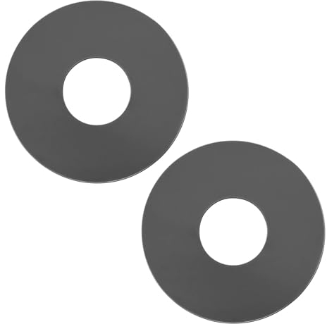 LT Easiyl Anillo de Sellado de Campana de Sifón para Cisterna 2 Uds. para Válvula de Drenaje Compatible con Schwab Cisterna Oculta 80 180 182 351517 65mm X 25mm X 3mm