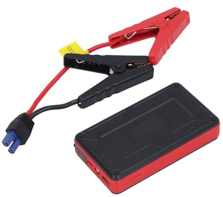Autobatterie-Starthilfe, 20000 MAh Tragbarer Auto-Starthilfe, 12 V 1000 A Autobatterie-Booster-Sprungbox mit LED-Licht für 7-Liter-Benzinmotor