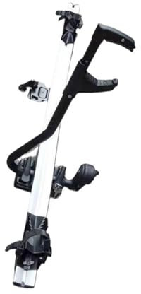 Porte-Bagages Voiture Cadre Fixation Vélo sur Le Toit Cadre Unique Monté sur Véhicule Porte-vélo en Alliage D'aluminium Porte-vélo pour Voitures Railing