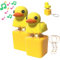 SOCLING 2pcs Duck Quacking Keychain Fidget Spielzeug,duckeys Quacking Fidget Toy with Lights,quacking Fidget Toy Duck,Duck Fidget Keychain,duckeys Keycap Schlüsselanhänger,quacking Duck Fidget Toy