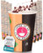 Commerline Kaffeebecher To Go Pappe – 1000 Stück, 300 ml (12 oz) Slim Ø 80 cm | Einweg-Pappbecher für Kaffee & Tee | Einwegbecher zum Mitnehmen | Papierbecher Für Heiß- & Kaltgetränke | Kaffeetasse