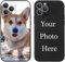 Personalized Phone Case for iPhone XS Individual protective cover case with your own photo picture text Customize mobile case for him and her，Personalized Photo Gift Custom Phone Case