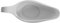 MAGICLULU Pot de Sauce en Forme de Bateau récipient Petit Porcelaine Portion délicate saucière Mini saucières saucière et Soucoupe saucière Moderne saucières pour Servir céramique Blanche