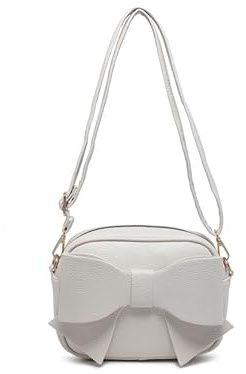 JFY Big Bow Tie On The Front Cross Body Bag