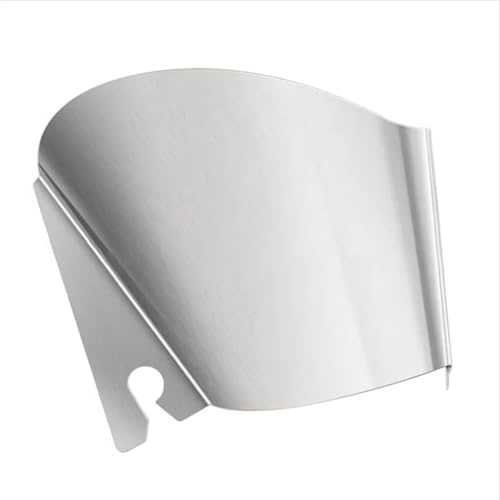 Ausgießschutz aus Edelstahl für KitchenAid Standmixer, Teig- und Teigschütte, passend für 4,5 l, 5 qt, 6 qt Schüsseln – einfache Zutatenzugabe und Spritzschutz