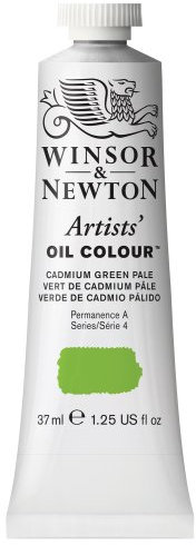 Winsor & Newton Artists Huile Extra Fine Tube 37ml 084 Vert de Cadmium Pâle