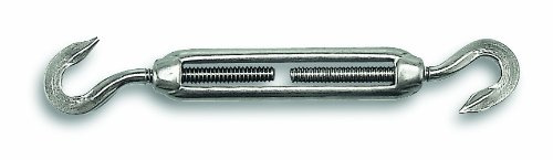 Chapuis TCI2 Tendeur 2 crochet inox 165 kg pour Câble Diamètre 10 mm