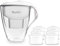 PearlCo Cruche filtre à eau Astra Value Pack incl. 6 Unimax Cartouches de filtre (compatible avec Brita® Maxtra)