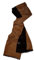 Posh Gear Herren Seiden Schal Setafina beige aus 100% Seide