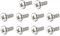 sourcing map 60Stück M4 x 10mm 304 Edelstahl Kreuzschlitz Flachkopf Schrauben Bolzen