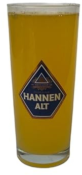 Hannen Altbier Glas/Gläser 0,3 / Bier Gläser / 1 Stück