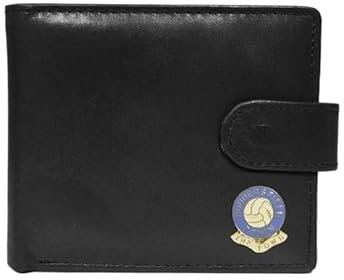 Huddersfield Town Football Club Portefeuille en Cuir Noir