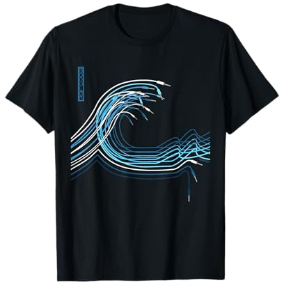 Grosse Welle für Modular Synthesizer Musiker T-Shirt