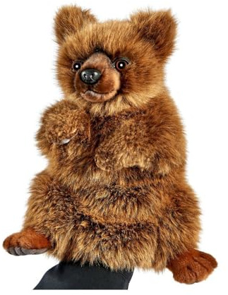 Hansa Creation - Kuscheltier - Handpuppe Bär braun