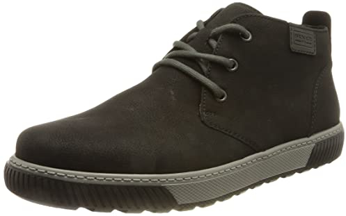 Rieker Herren Mode-Stiefel, Black Lead 18941 01, 43 EU
