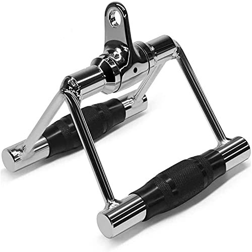 Vinnykud Maniglia per Cavo di Rotazione A Doppia Fila D Allegato A V Doppia Multi Palestra per Fitness Allenamento della Forza Sollevamento Pesi