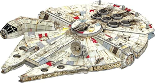 Revell Star Wars Kartonmodellbausatz I Detailgetreuer Modelbausatz des Millennium Falcon I für Jung und Alt I 216 Teile I für Star Wars Fans I Ideale Geschenkidee für jeden Anlass