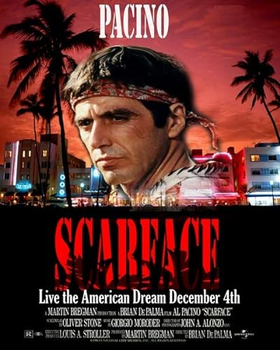 Scarface Al Pacino Poster 30 x 40 cm