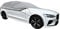 Halbgarage Autoabdeckung für Winter Sommer Herbst kompatibel mit Mercedes C-Klasse S203 S204 S205 W206 | Scheibenabdeckung L-XL