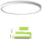 inShareplus 15.7inch LED Flush Mount Ceiling Light Fixture, 32W Daylight White 5000K Super Bright, Thin Flat Modern Ceiling Lights Fixture, Super Bright Ceiling Lamp for Bedroom, Living Room, Office