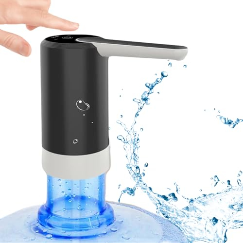 ZAMPE Dispensador de Agua para Garrafas, Grifo para Garrafas de Agua Retráctil, Dispensador Agua Garrafa, Dosificador Agua Garragas 5 y 8 litros, Grifo Garrafa Agua 5 y 8 litros, Sin BPA