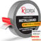 Reorda® Metallband selbstklebend Grau - Ideal für Tonies®-Figuren & -Regale (EXTRA STARK) - Magnetband für Magnete I Ferroband I Magnetband selbstklebend I Eisenband (3m)