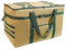 Fcnjsao Organiseur de vaisselle de camping - Sac de rangement portable pour ustensiles de cuisine - Grand sac de transport portable pour pique-nique - Pochette de rangement légère, a