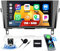 CAMECHO 1G+32G Android 13 Car Stereo for Nissan Qashqai J11 Xtrail T32 2014-2019 with Carplay Android Auto 10.1 Touch Screen Car Radio with GPS Navigation HiFi Bluetooth FM WiFi + AHD Backup Camera