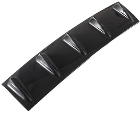 DZSFDGDDFGD Heckspoiler Universal Auto Hinten Stoßstange 3 5 Shark Fin Diffusor Spoiler Schutz Für Benz Für W213 Für W211 Für W212 Automotive Heckflügel(5 Fin)