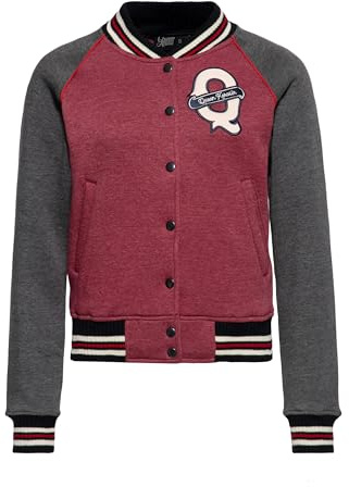 Queen Kerosin Damen College Jacke | Sweatjacke | Baseball Jacke | Racing | Rockabella | 50s | Rockabilly | Vintage | Bakersfield | California | Varsity Jacket Speed Queens