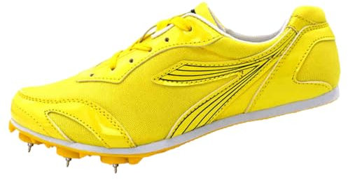 Kraftpaid Unisex Scarpe da Atletica Leggera,Scarpe Chiodate da Atletica Leggera,Track Spikes Scarpe Uomo Donna,Durevole,Resistente all'Usura E Leggero,Adatto A Uomini,Donne E Figli