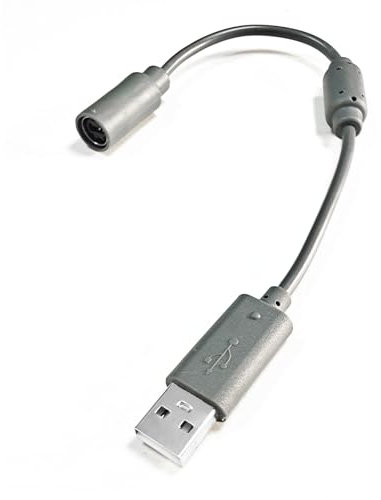 USB Breakaway Cable Replacement for Logitech G920 G923 G27 G29, Ferrari 458 Spider Racing Wheel Driving Force, Xbox USB Plug Fast Data Transmission, Silver