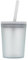 Ecoffee Cup Frio Reusable Cold Drink Cup with Straw – PLA Iced Coffee Tumbler, Melamine Free & Dishwasher Safe – Ideal for Iced Lattes & Frappés - 12oz/350ml