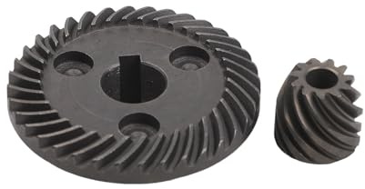 Spiral Bevel Gear Set Metal Replacement for 9523 9554NB 9555NB 9556NB 9557NB 9558NB Angle Sander Grinder, for Ring Gear 48.6mm Pinion 18.5mm