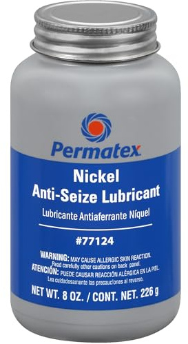 Permatex 77124 Nickel Anti-Seize Lubricant, 8 oz., Pack of 1