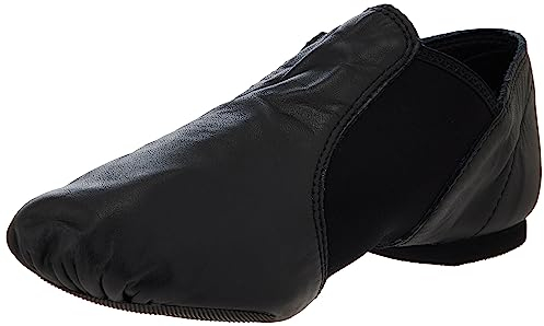 Capezio Damen EJ2 E-Serie Jazz Slip-On, Schwarz/Schwarz, Schwarz, 38 EU