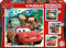 Educa - Cars, 4in1 Kinderpuzzle mit 12, 16, 20 und 25 Teilen, ab 3 Jahren, Disney Pixar (14942)