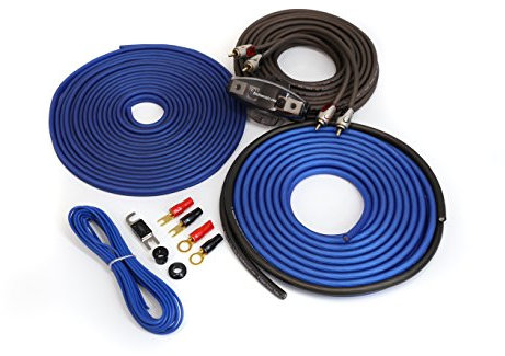 KnuKonceptz Kolossus 8 Gauge OFC Amplifier Installation Wiring Kit