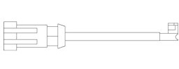 Delphi LZ0189 Brake Wear Indicators