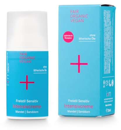 i+m® Intensivcreme Freistil Sensitiv 30ml · Gesichtscreme für sehr trockene Haut · Mit Vitamin E & Jojobaöl · Allergie Creme für empfindliche Haut · Tag- und Nachtcreme für sensible Haut