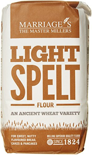 Marriages Light Spelt Flour 1 kg (Pack of 6)